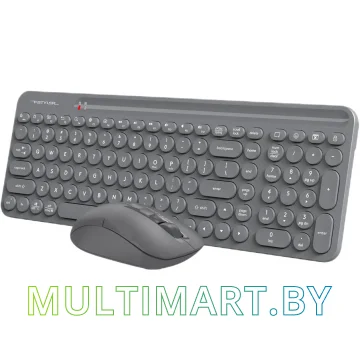 Комплект клавиатура + мышь A4Tech Fstyler FG3300 Air (серый) картинка 3